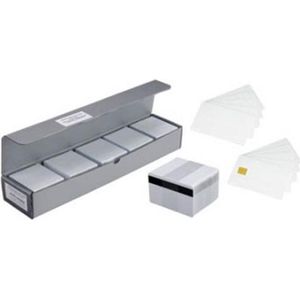 Zebra - Mifare 1K Classic - Plastic Kaart - Wit - Duurzaam Polyvinylchloride