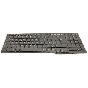 Fujitsu Keyboard (SWISS) Black 10Key W/O TS, FUJ:CP733798-XX (Black 10Key W/O TS)