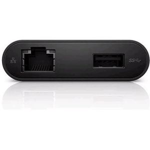 Dell - ADPT CON DA200 EMEA R - Data + Video Adapter - Zwart - Compact