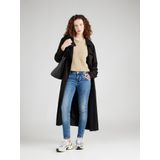 MOS Mosh - Mmnaomi Mateos Jeans - Blauw - Dames - Cropped Jeans met Stijlvolle Details