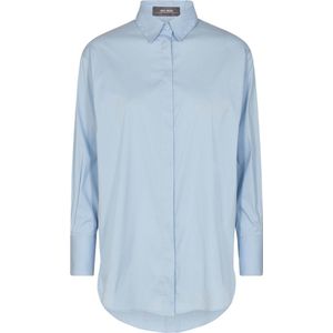 MOS Mosh - Enola Blouse - Lichtblauw - Zachte Stof