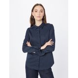 Mos Mosh - Mattie Flip Shirt - Blouse - Nachtblauw - Katoen
