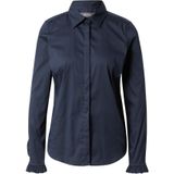 Mos Mosh - Mattie Flip Shirt - Blouse - Nachtblauw - Katoen