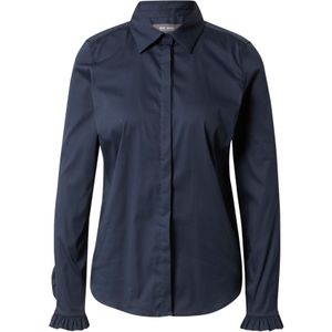 Mos Mosh - Mattie Flip Shirt - Blouse - Nachtblauw - Katoen