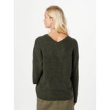 MOS MOSH - THORA - Oversized Gebreide Pullover - Met Ribboorden