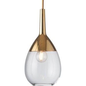 EBB & FLOW Lute S hanglamp goud helder