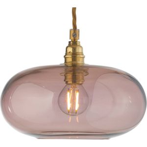 EBB & FLOW Horizon hanglamp rosé-bruin Ø 21 cm