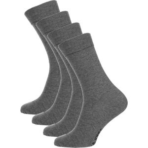 Jack & Jones - Grijze Crew Socks - Ondergoed - Katoen - Herfst/Winter Collectie