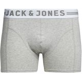 Jack & Jones Jacsense Noos boxershorts voor heren, Lichtgrijs gemêleerd