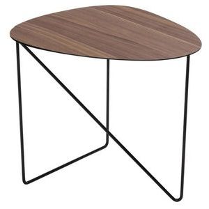 Bijzettafel Lind DNA Curve Coffee Table L Wood Walnut