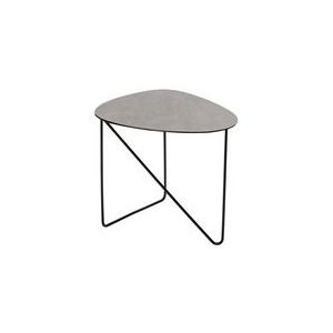 Bijzettafel Lind DNA Curve Coffee Table L Hippo Anthracite