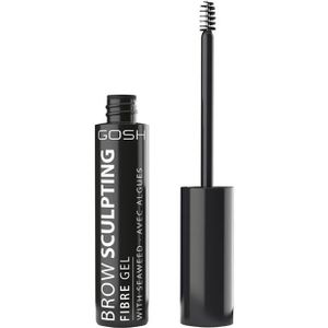 Gosh Brow Sculpting Fibre Gel Wenkbrauw Gel met Borstel Tint 001 Nutmeg