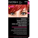 GOSH - Haarkleuring - 670 Vivid Red - 50 ml