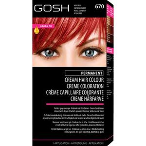 GOSH - Haarkleuring - 670 Vivid Red - 50 ml