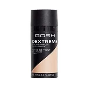 Gosh - Dextreme Full Coverage Foundation - 30ml - 005 Beige - Dames