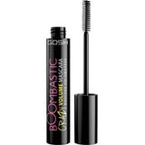 GOSH Boombastic Crazy 002 Crazy Mascara voor extreem volume en lange wimpers, volume-mascara met nauwkeurige borstelkop, Iwimpers zonder klontjes, langdurig, huidvriendelijk en parfumvrij, Crazy Blue