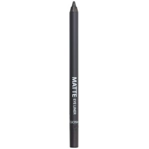Gosh - Matte Eyeliner - Zwart - Waterbestendig - 1 Stuk