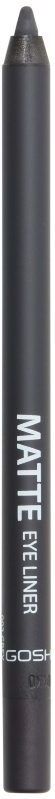 Gosh - Matte Eyeliner - Zwart - Waterbestendig - 1 Stuk