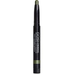 Gosh Mineral Waterproof Langaanhoudende Oogschaduw in Potlood Waterproof Tint Olive Green 1,4 gr