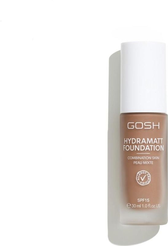 GOSH - HYDRAMATT Foundation - 30ml - Lichte Textuur - Natuurlijke Dekking