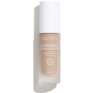 GOSH - HYDRAMATT Foundation - Lichte Textuur - Hydraterend - Matterend