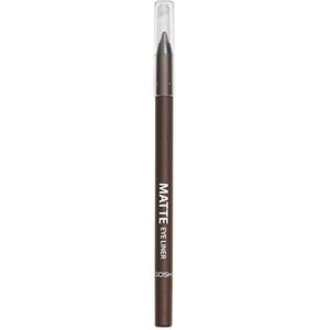 GOSH - Matte Eyeliner - Zwart - Plantaardige Cosmetica - Vegan