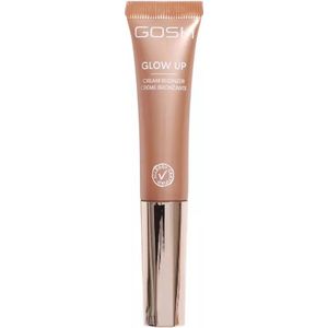 Gosh - Glow Up 002 - Highlighter - Goud - Romig - Knijptube met Applicator
