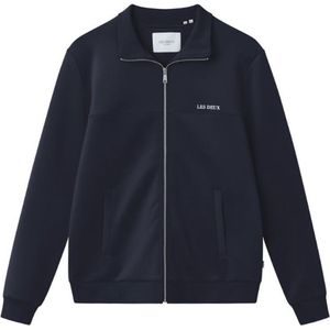 Les Deux, Sweatshirts & Hoodies, Heren, Blauw, XL, Katoen, Ballier Track Jacket