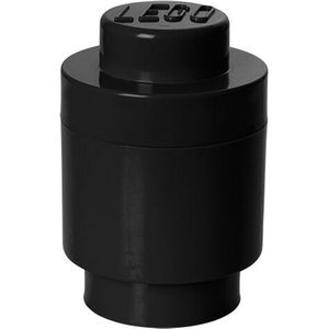 Opbergbox Lego Round 1 Zwart