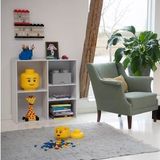 Lego - Opbergbox Brick 4 - Polypropyleen - Grijs