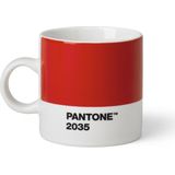 Pantone Espressobeker - Bone China - 120 ml - Red 2035 C