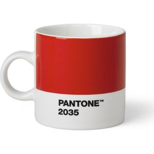 Pantone Espressobeker - Bone China - 120 ml - Red 2035 C