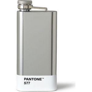 Pantone Heupfles 150 ml - Silver 8401