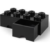 LEGO BRICK DRAWER 8 - BLACK