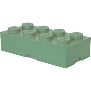 Opbergbox Brick 8, Zandgroen LEGO