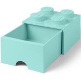 Lego - Opbergbox met Lade Brick 4 - Polypropyleen - Blauw