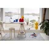 Lego Opbergbox Hoofd Boy Groot Rond Stapelbaar Kunststof Geel