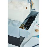 Lego Opbergbox Bureaulade Brick 8 Kunststof Zwart