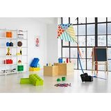 Lego - Vitrine Minifigure 16 - Opbergbox - Grijs - Kunststof