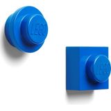 LEGO - Magneet Set - Blauw - Kunststof - Set van 2 Stuks
