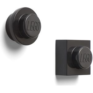 LEGO - Magneten Set van 2, Zwart