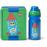Lego - Rocket - Lunchset - Blauw - Compact en Lichtgewicht