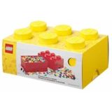 Lego - Opbergbox Brick 6 - Nylon - Geel
