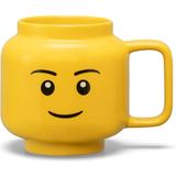 LEGO Keramische Mok Hoofd Boy 530 ml Aardewerk Geel