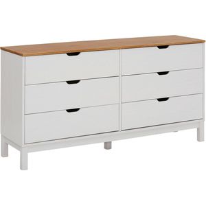 Post|Commode 6 laden wit
