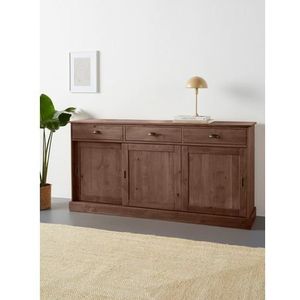 Commodes - Bruin - Antiek Messing Grepen - 170 cm Breedte
