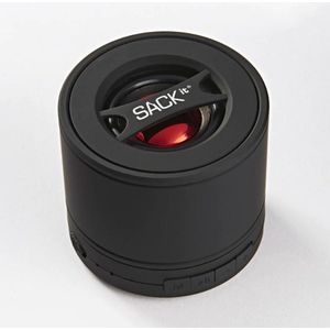 SACKit - Bluetooth Speaker - Draadloos - WOOFit S - Design - Midnight Black - Zwart