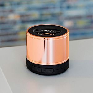 SACKit - Bluetooth Speaker - Draadloos - WOOFit S - Design - Rose Gold - Rosé Goud