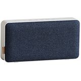 MOVEit Wi-fi and Bluetooth w. Extra Front, Portable Speaker,12 Hours Playtime, Connects with Android, Iphone, Ipad and More - Dusty Blue + Denim