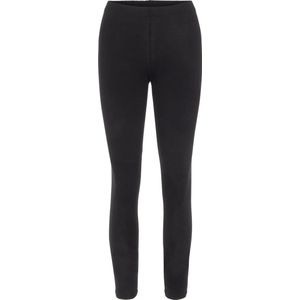 Leggings - Zwart - Jersey - Slim Fit - Normale Taillehoogte